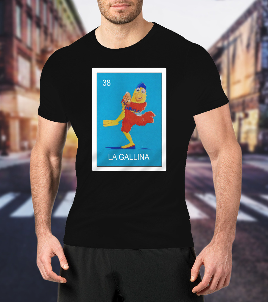 San Diego Chicken La Gallina 38 Baseball Character Merchandise T-Shirt