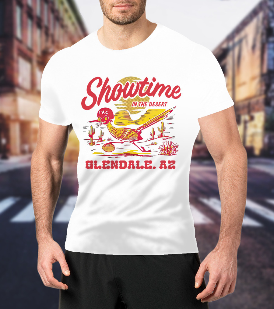 Showtime In The Desert Kansas City Chiefs Glendale AZ Merch T-Shirt