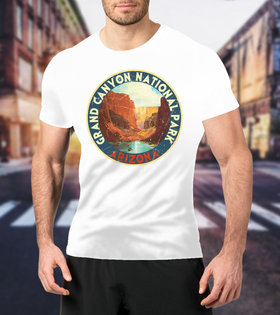 Grand Canyon National Park Arizona Vintage T-Shirt
