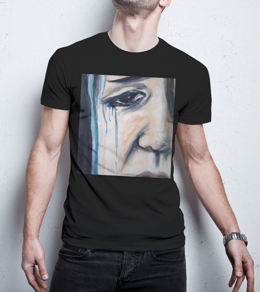 Sorrow Face Tears T-Shirt