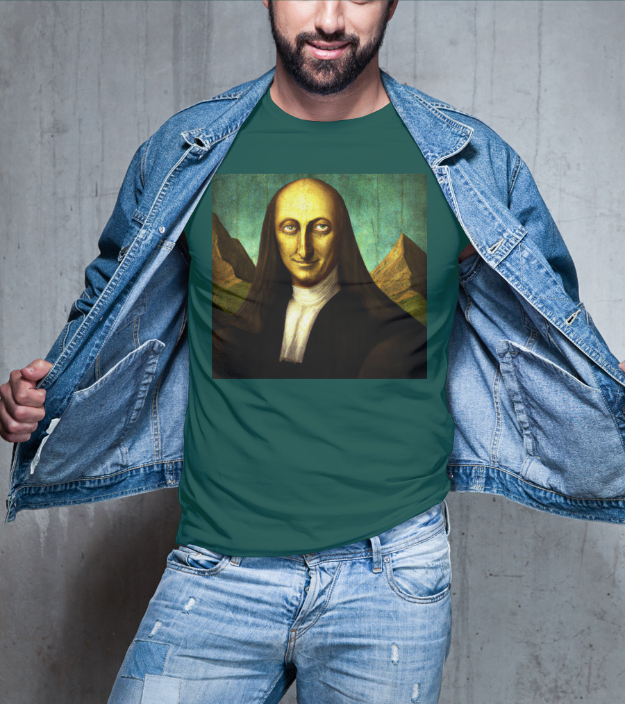 Sphinx Mona Lisa Hybrid Mysterious Smile T-Shirt