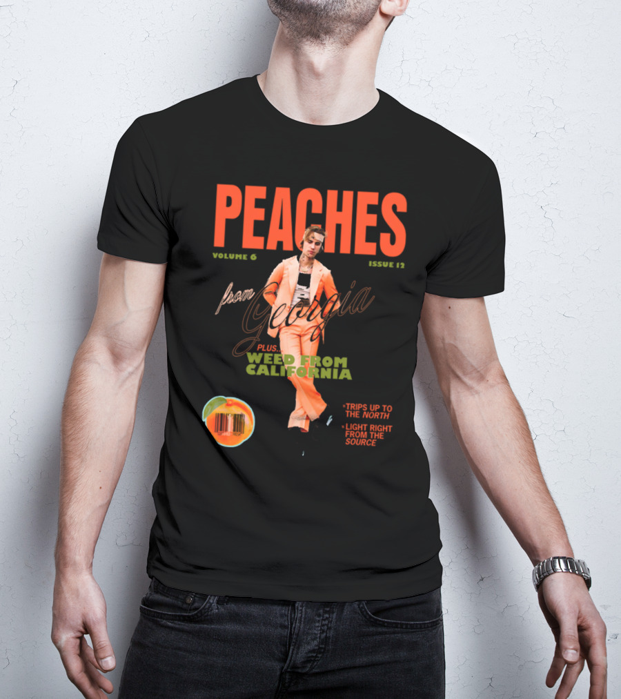 PEACHES Volume 6 Issue 12 From Georgia Plus Weed From California T-Shirt
