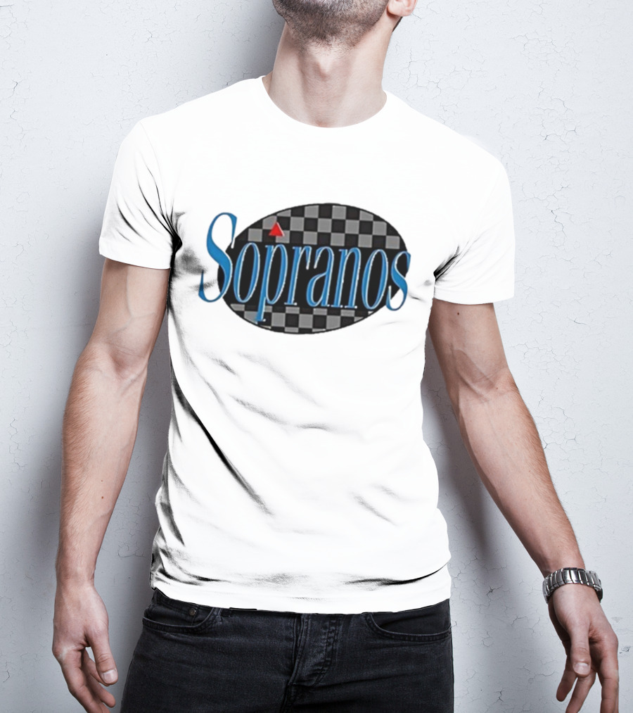 Seinpranos VIII Omwearta Seinfeld Soprano Checkerboard T-Shirt