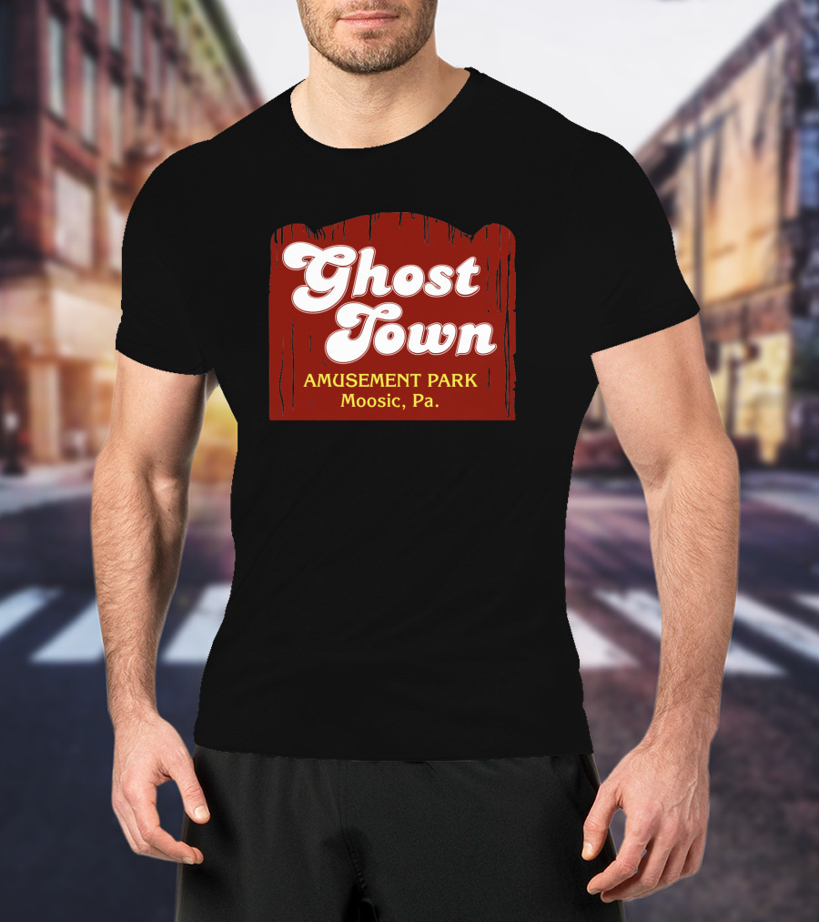 Ghost Town Amusement Park Moosic Pa T-Shirt