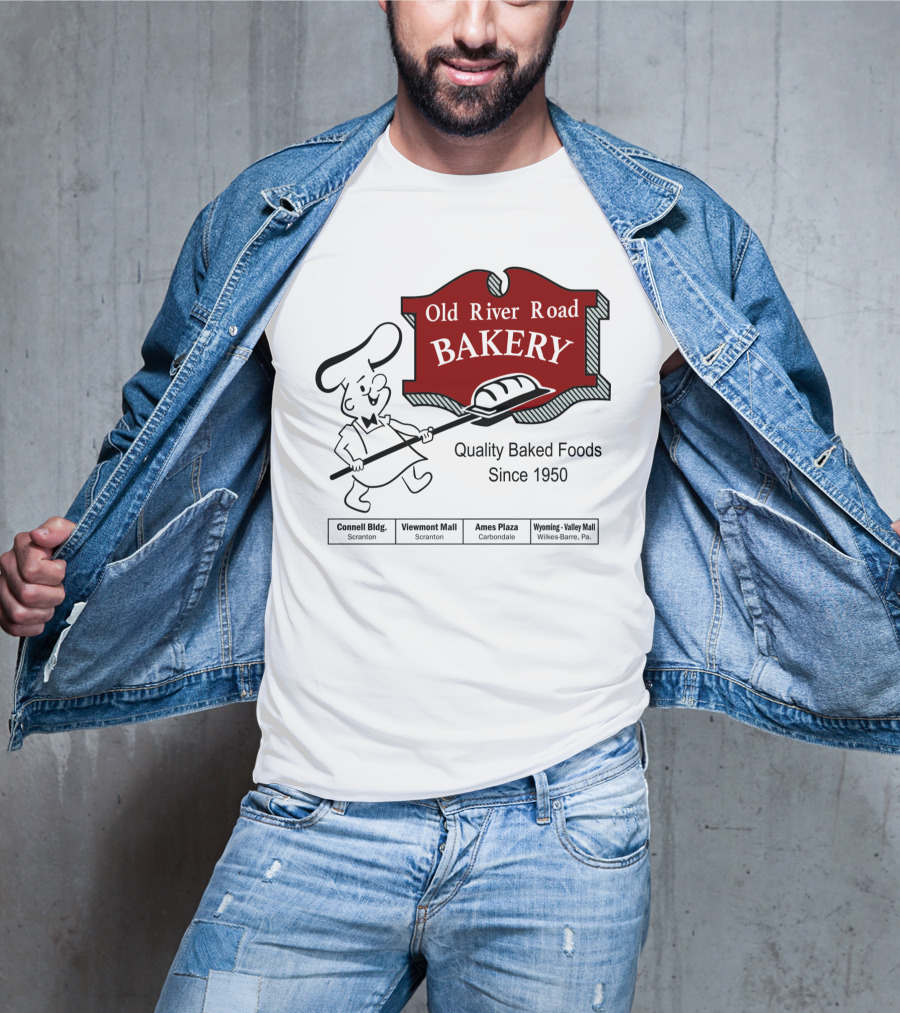 Old River Road Bakery Quality Baked Foods Since 1950 Scranton Carbondale Wilkes-Barre T-Shirt