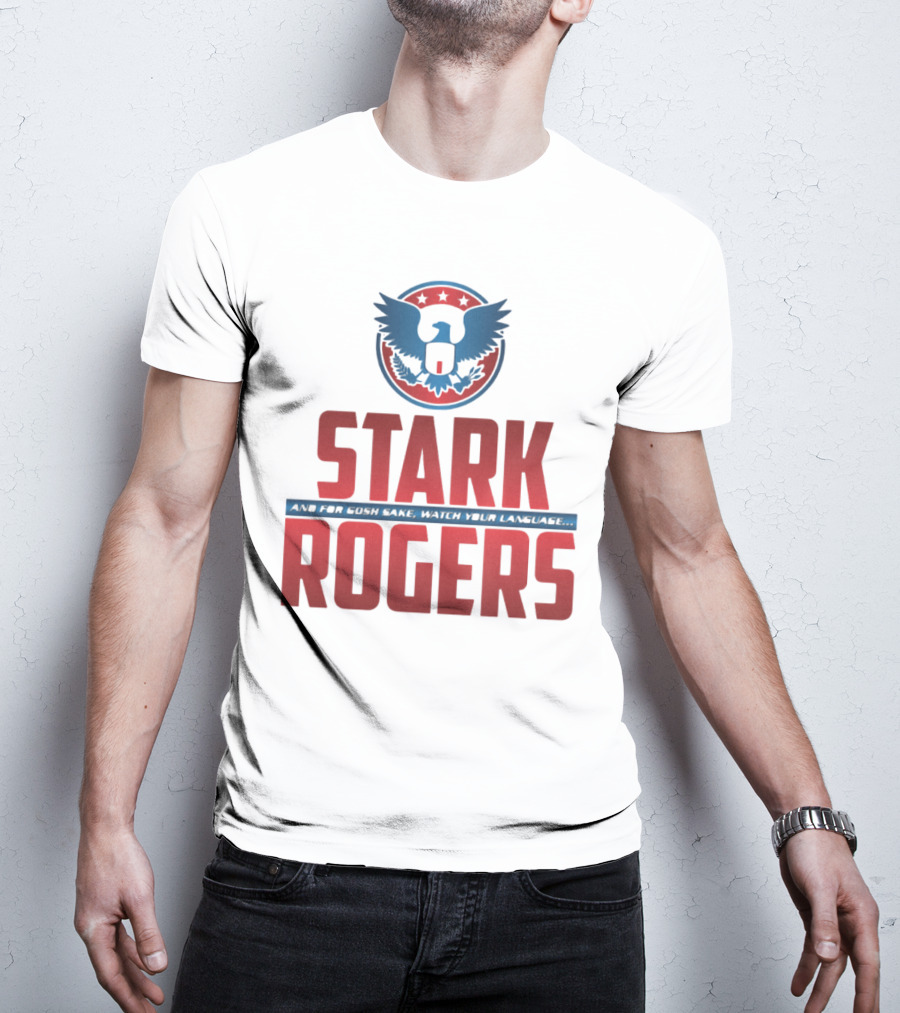 STARK ROGERS And For Bucky's Sake Watch Your Language T-Shirt