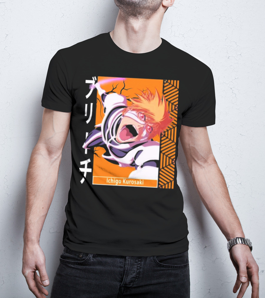 Bleach Ichigo Kurosaki Anime Manga Character T-Shirt