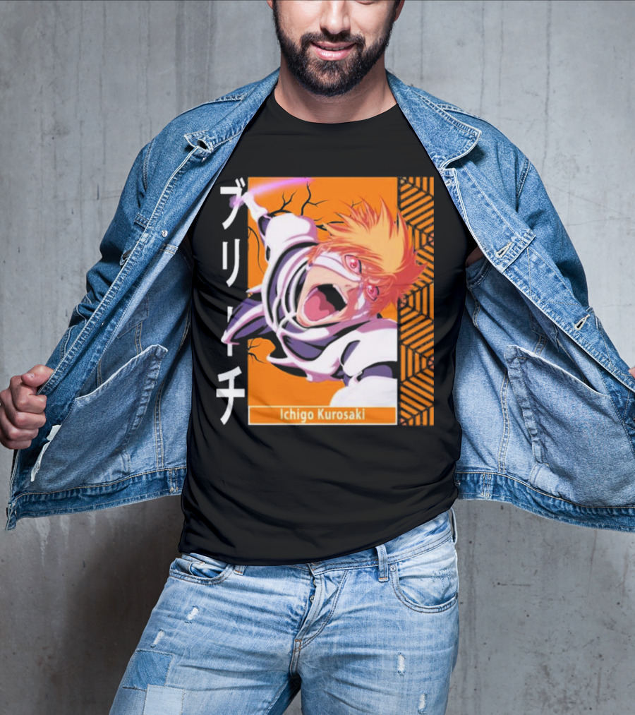 Bleach Ichigo Kurosaki Anime Manga Character T-Shirt