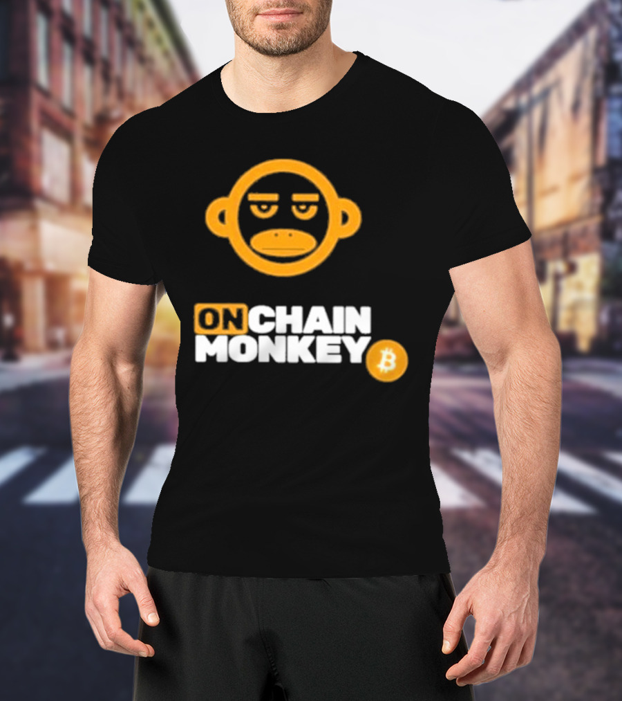 Onchain Monkey OCM OG Bitcoin Icon T-Shirt