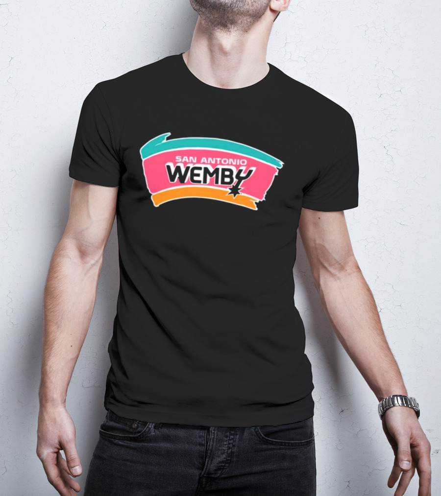 San Antonio Wemby Retro T-Shirt
