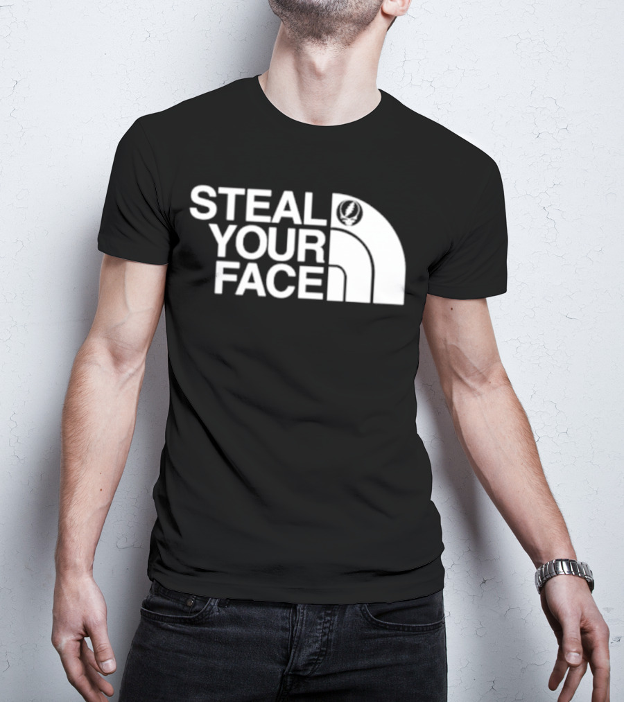 Steal Your Face Grateful Dead North Face T-Shirt