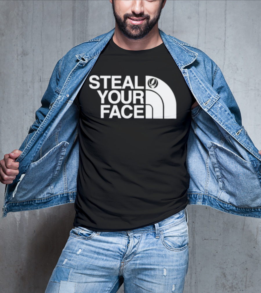 Steal Your Face Grateful Dead North Face T-Shirt