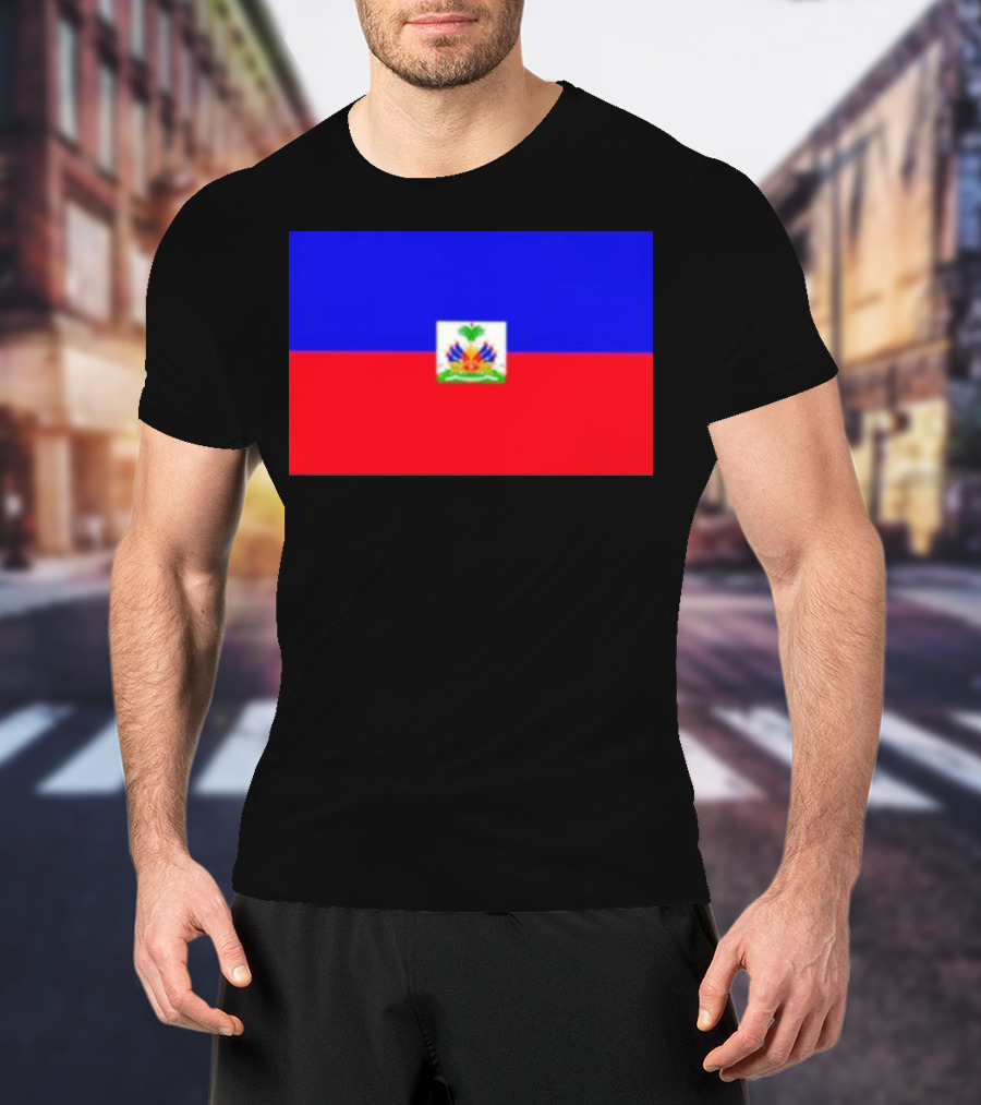 Haitian Flag Day Celebration With National Colors T-Shirt