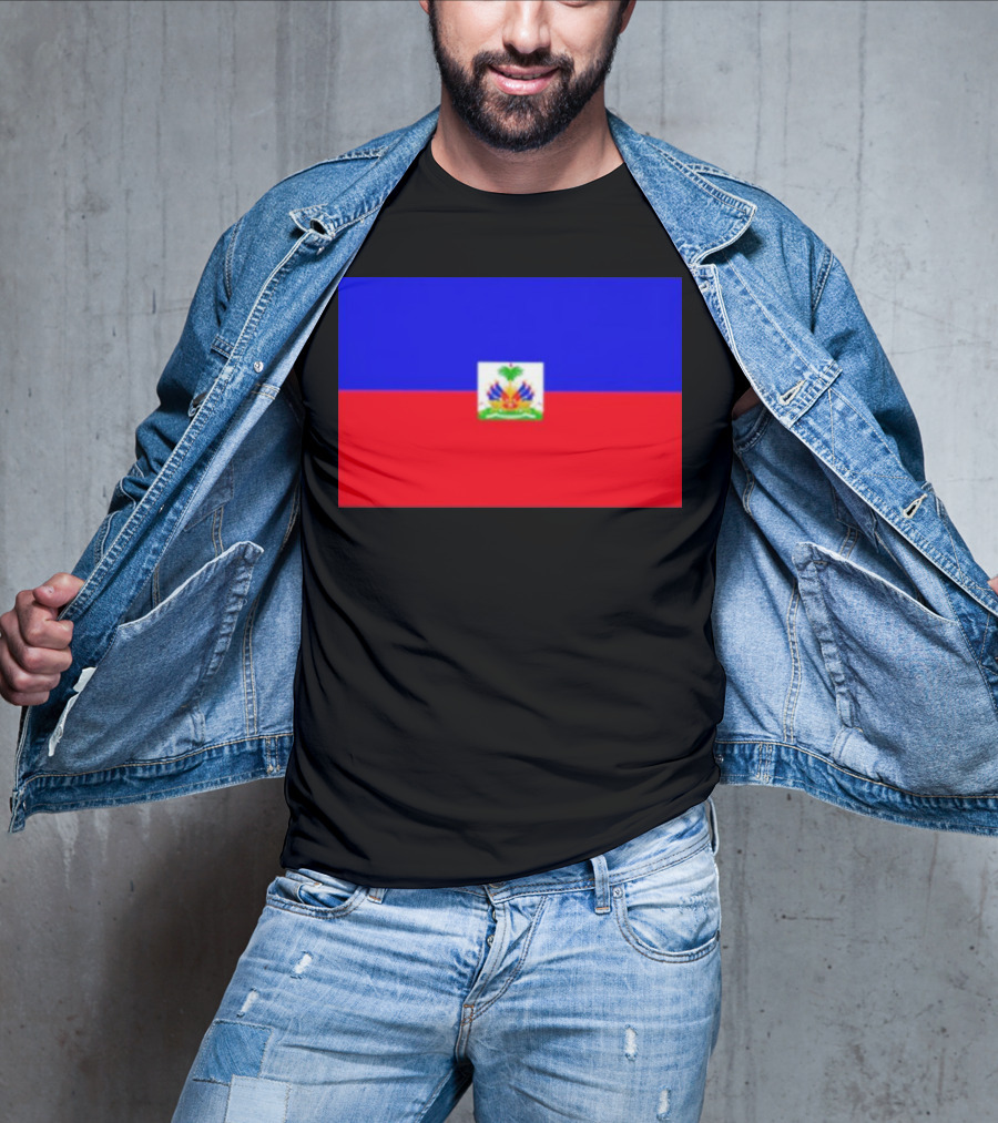 Haitian Flag Day Celebration With National Colors T-Shirt