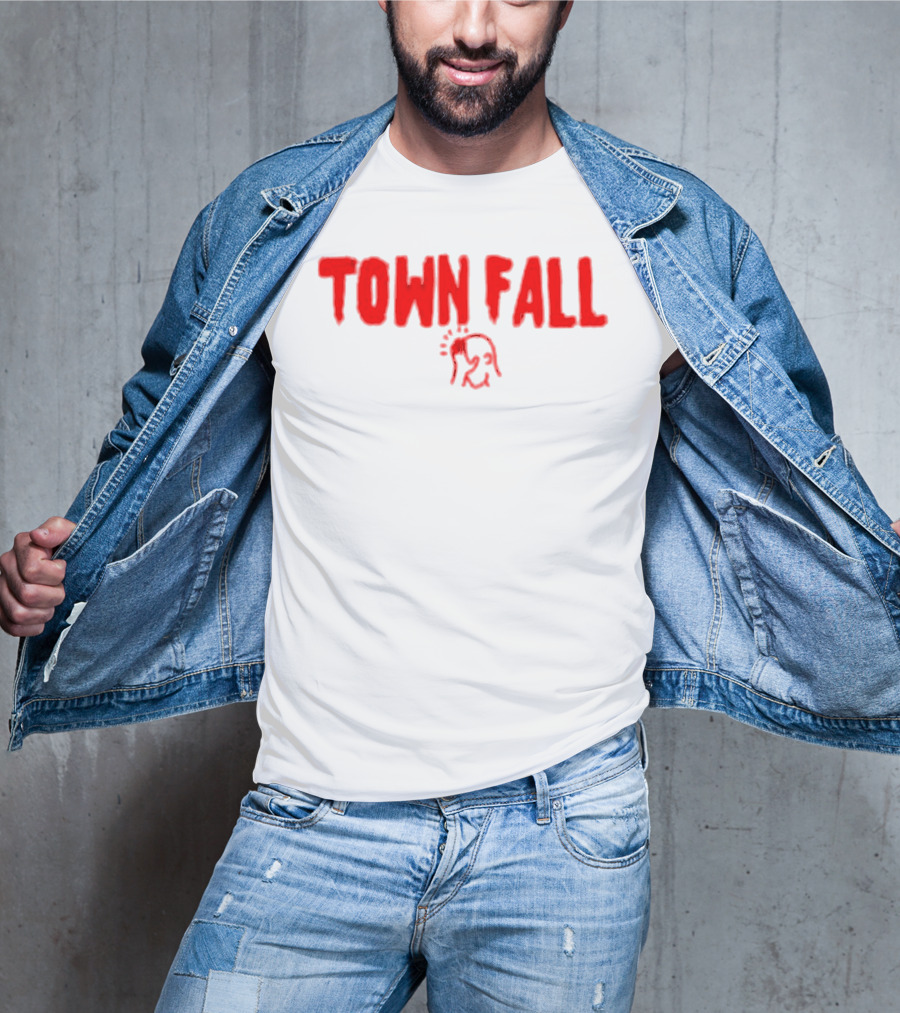 TOWN FALL TownFall Sketch Face T-Shirt