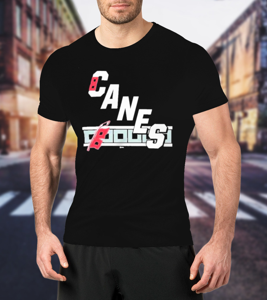 CANES Hurricanes Ice Hockey Sports Team T-Shirt