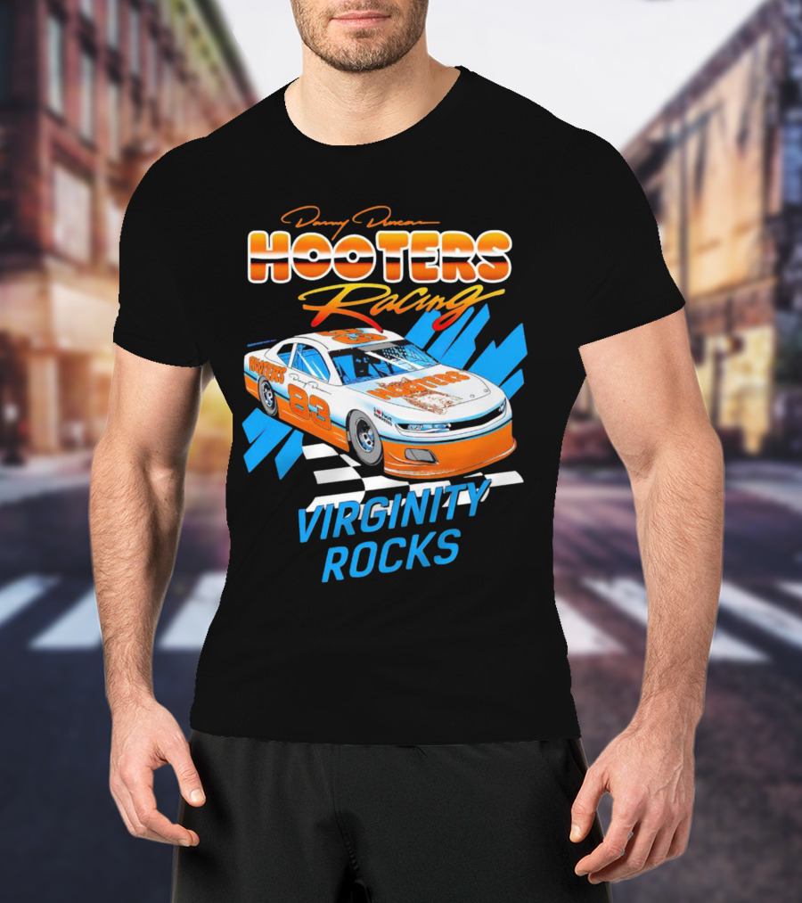 Danny Duncan Hooters Racing 83 Car Virginity Rocks T-Shirt