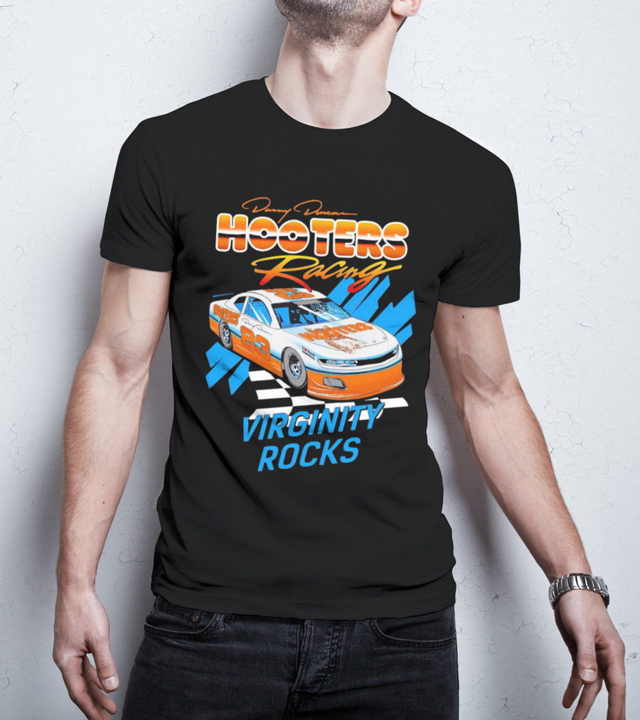 Danny Duncan Hooters Racing 83 Car Virginity Rocks T-Shirt