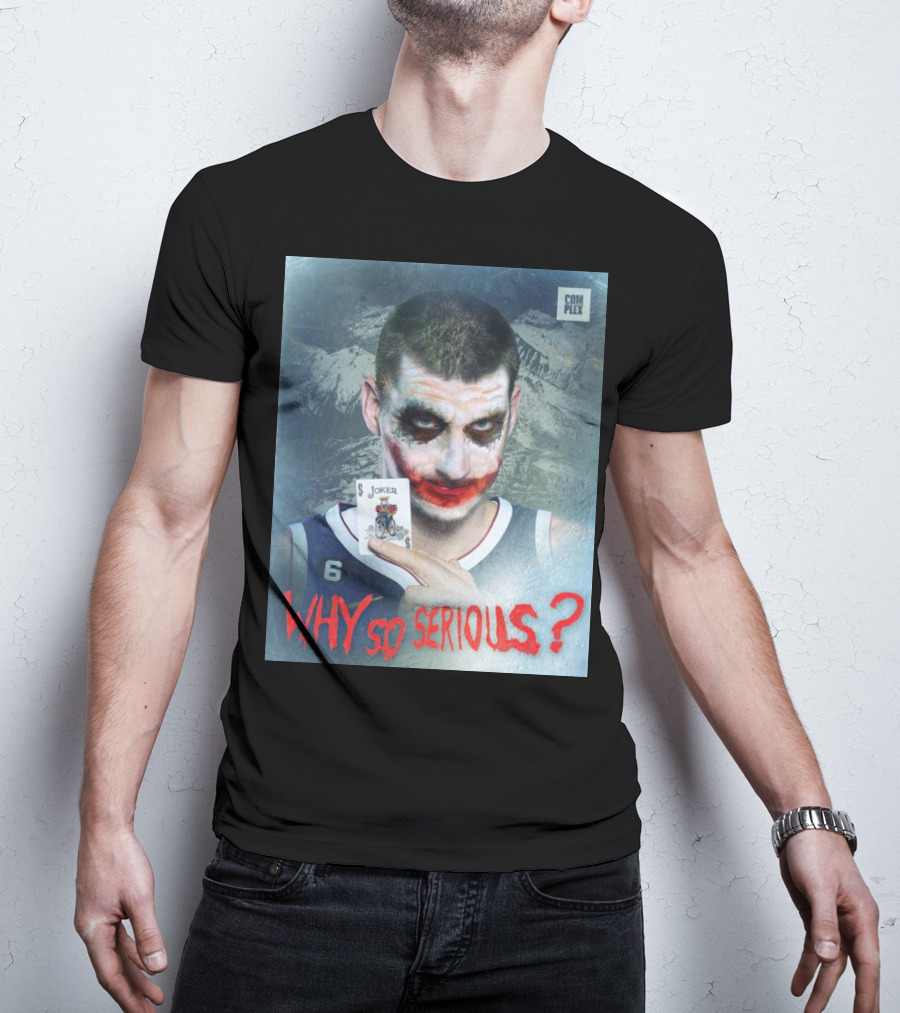 Complex Sports Why So Serious Nikola Jokic Joker Card T-Shirt