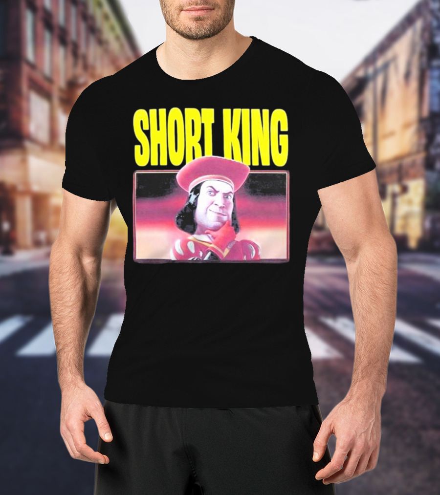 Short King Lord Farquaad Shrek T-Shirt