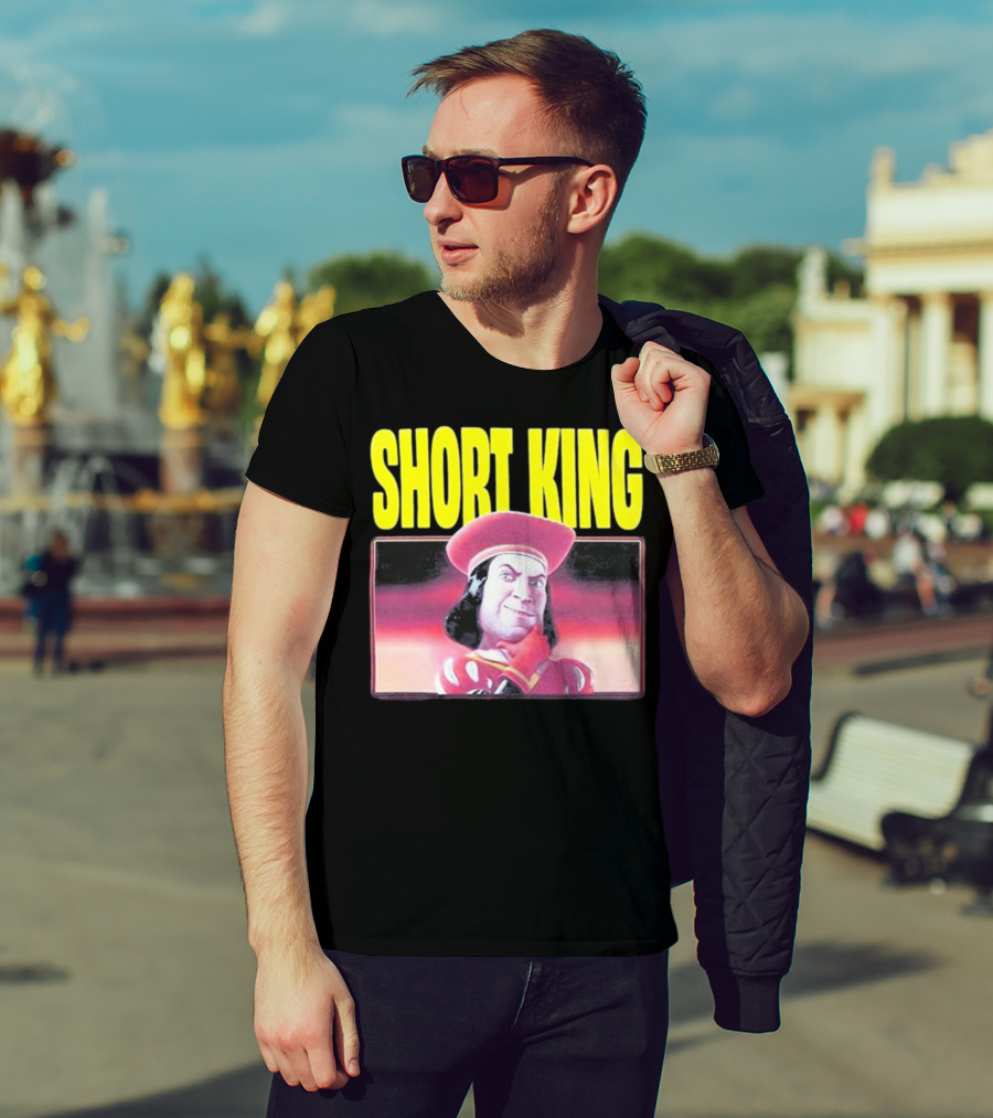 Short King Lord Farquaad Shrek T-Shirt