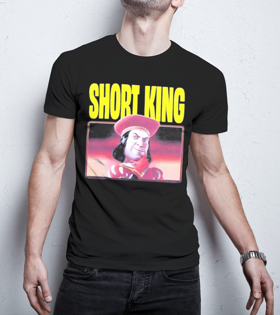 Short King Lord Farquaad Shrek T-Shirt