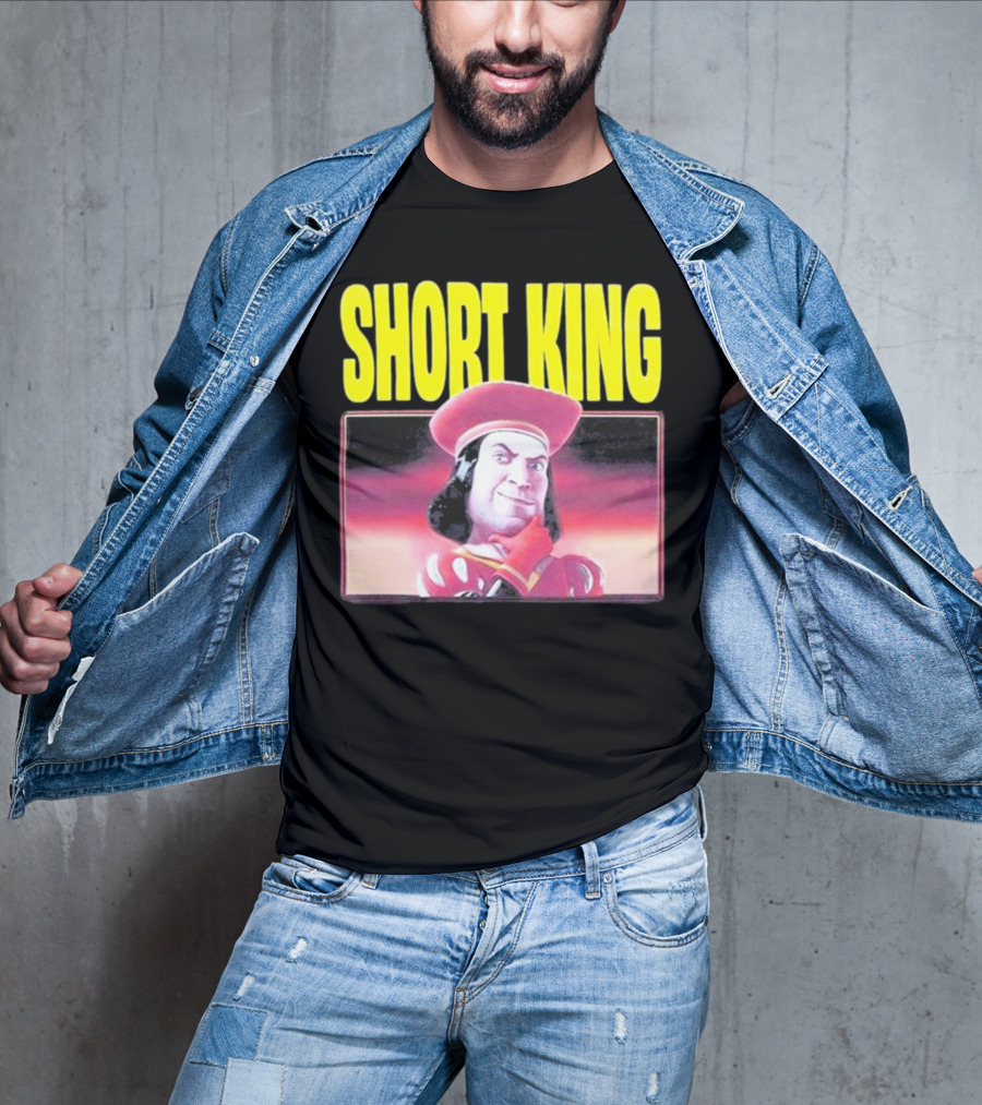 Short King Lord Farquaad Shrek T-Shirt