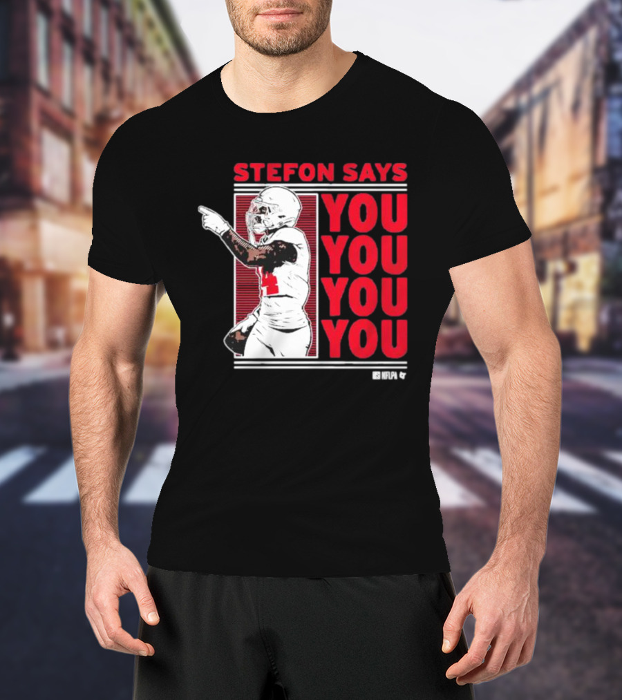 Stefon Says You You You You NFLPA Football Player T-Shirt