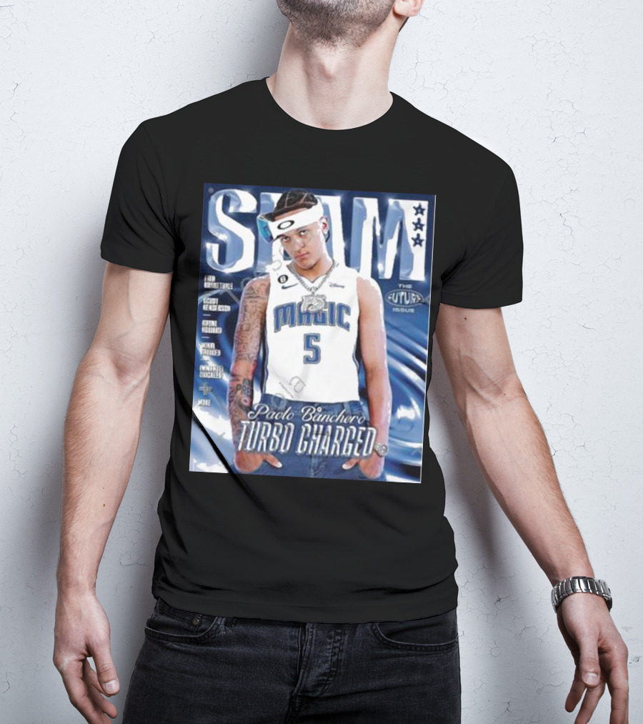 Slam Paolo Banchero Magic Turbo Charged The Future Issue T-Shirt