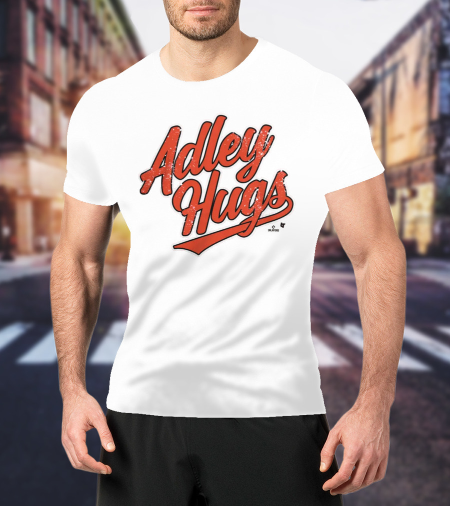 Baltimore Orioles Adley Hugs Script T-Shirt