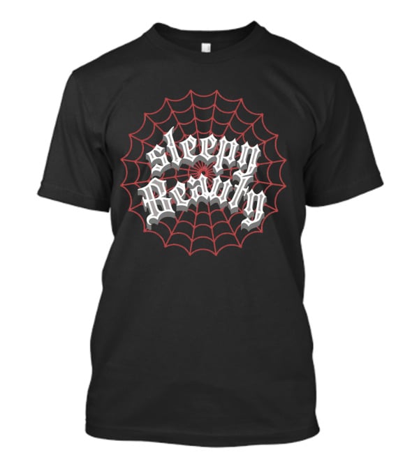 Sleepy Beauty Gothic Web T-Shirt