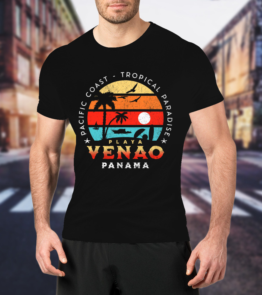 Pacific Coast Tropical Paradise Playa Venao Panama T-Shirt