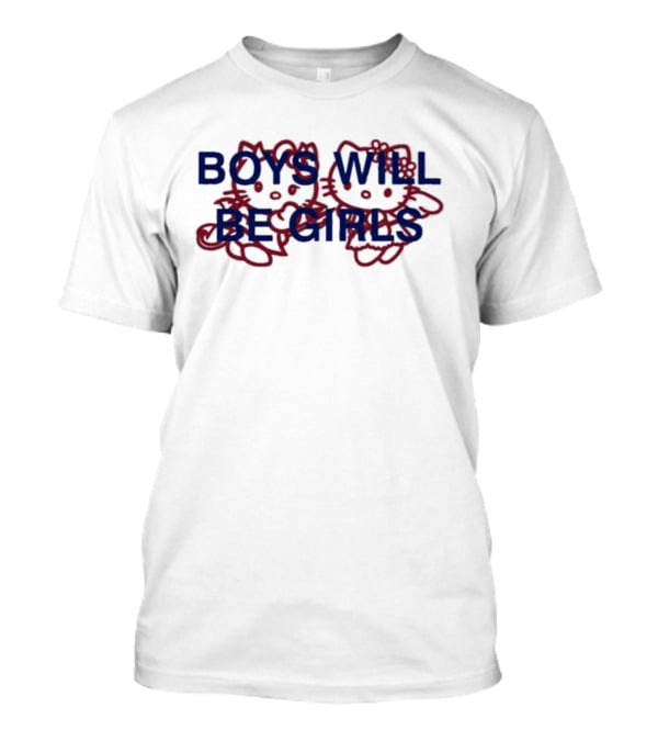 Hello Kitty Boys Will Be Girls T-Shirt