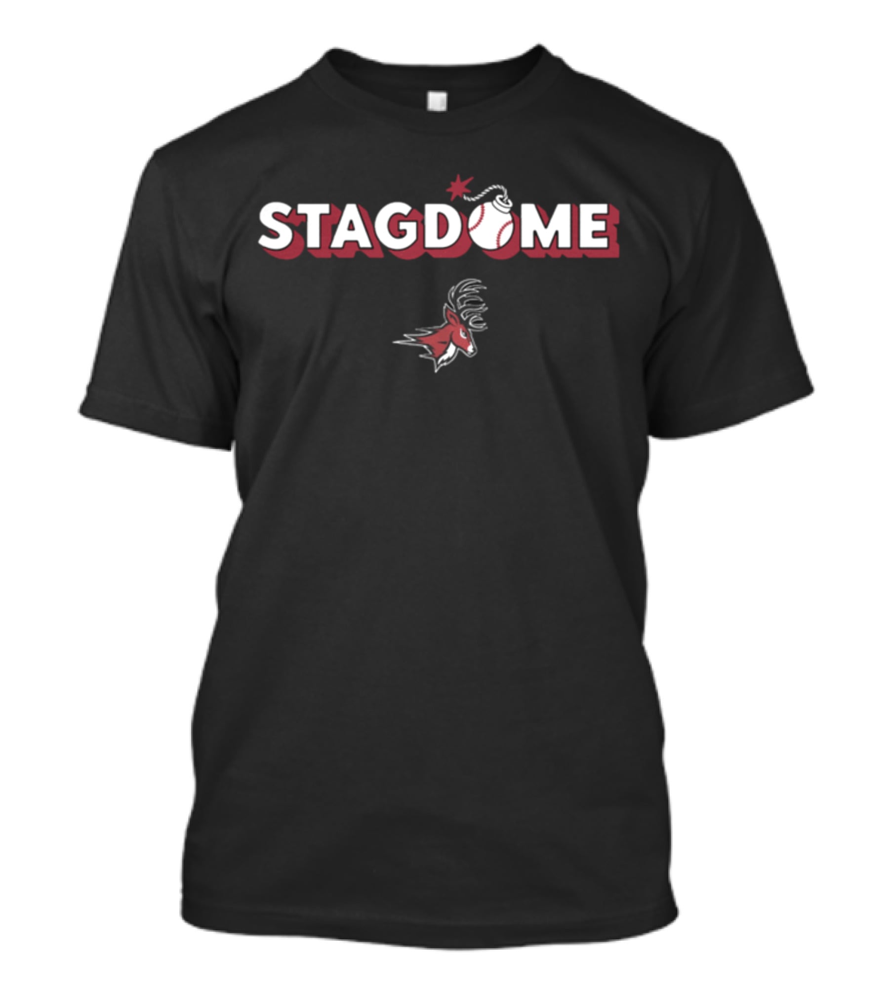 Stagdome Baseball Bomb Buck T-Shirt