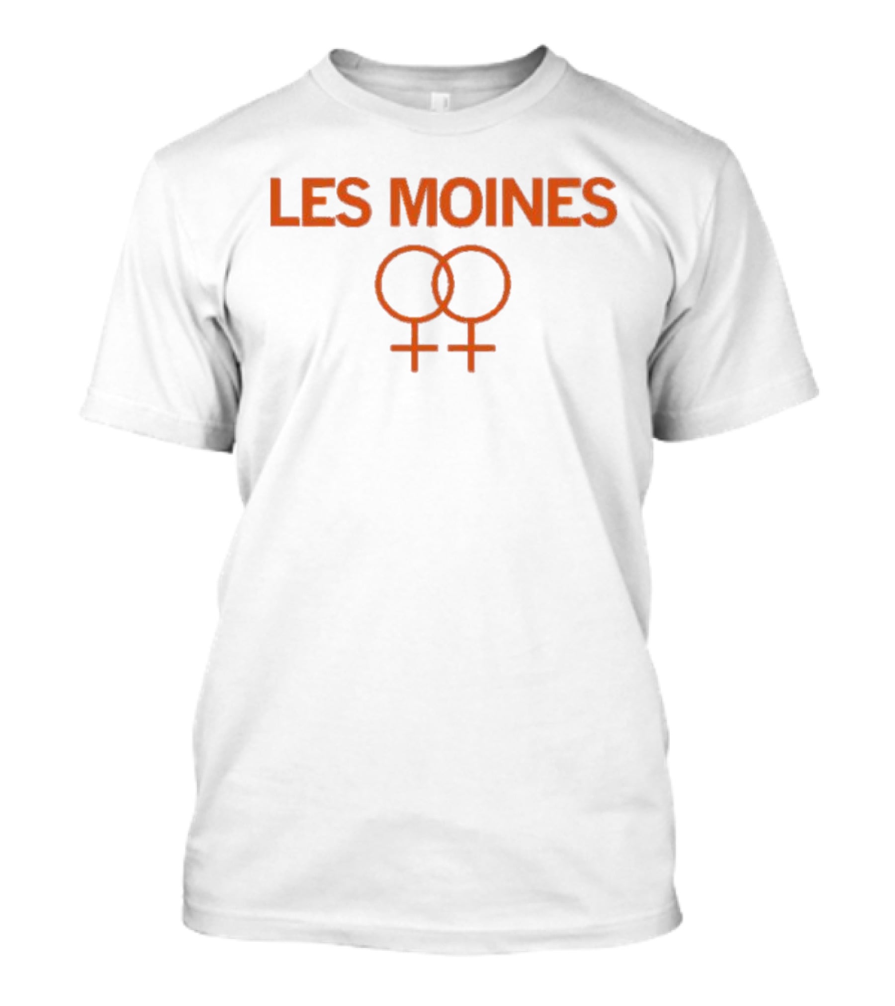 Les Moines Intertwined Venus Symbols T-Shirt