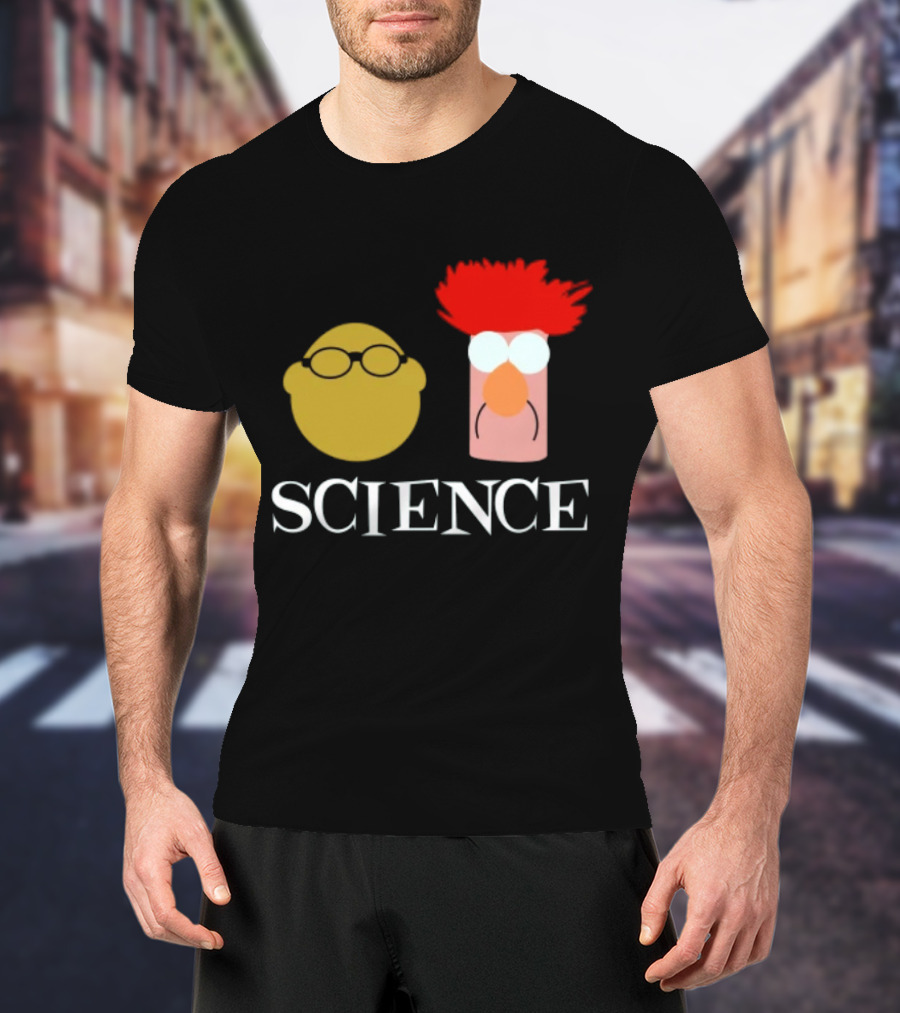 Science Beaker Bunsen Muppet T-Shirt