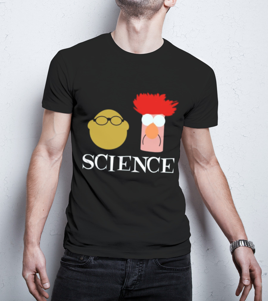 Science Beaker Bunsen Muppet T-Shirt