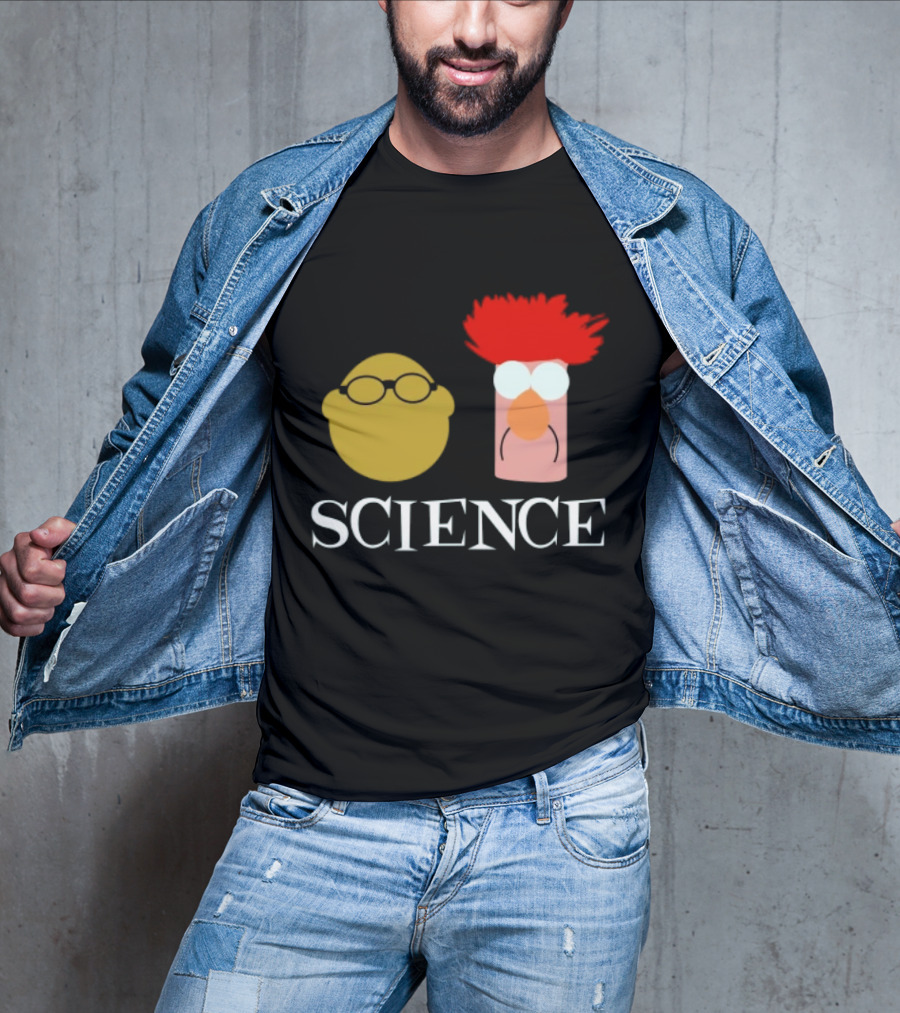 Science Beaker Bunsen Muppet T-Shirt