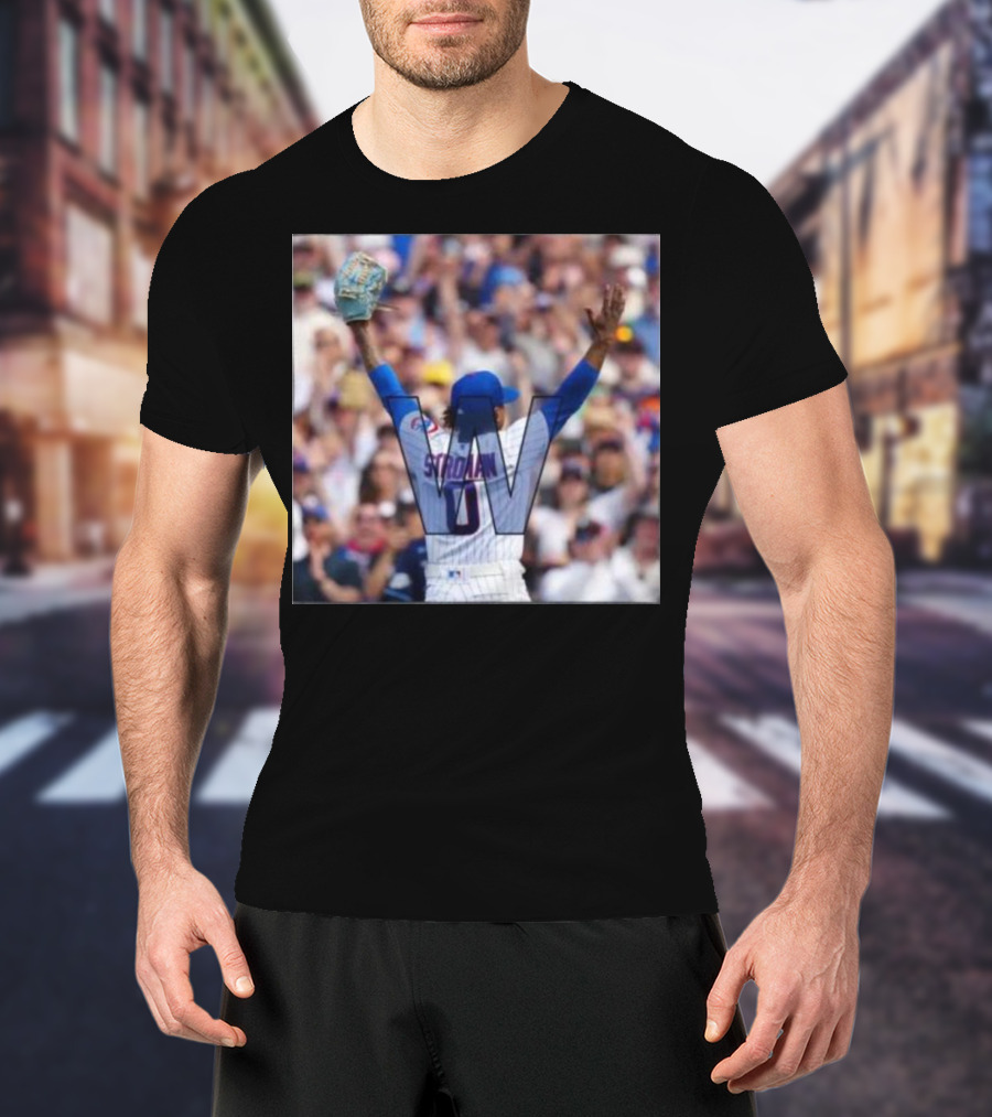 W Marcus Stroman Stroshow W Complete Game Shutout T-Shirt