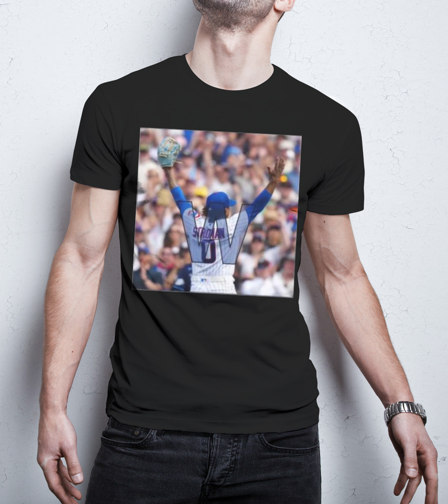 W Marcus Stroman Stroshow W Complete Game Shutout T-Shirt