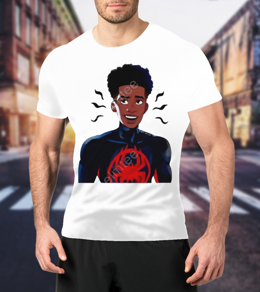 Spider Fam Charms Miles Across The Spider Verse T-Shirt