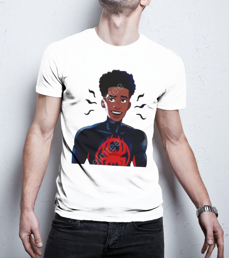 Spider Fam Charms Miles Across The Spider Verse T-Shirt