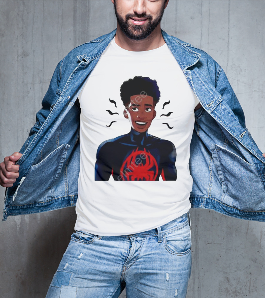 Spider Fam Charms Miles Across The Spider Verse T-Shirt