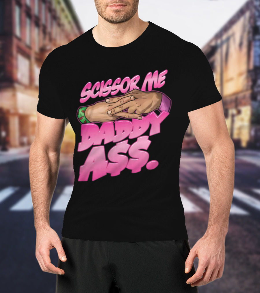 All Elite Wrestling The Acclaimed Scissor Me Daddy Ass Anthony Bowens Merchandise T-Shirt