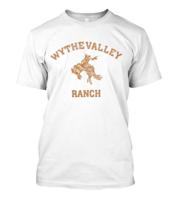 Christian McCaffrey Wythe Valley Ranch Chainstitch Rodeo Cowboy T-Shirt