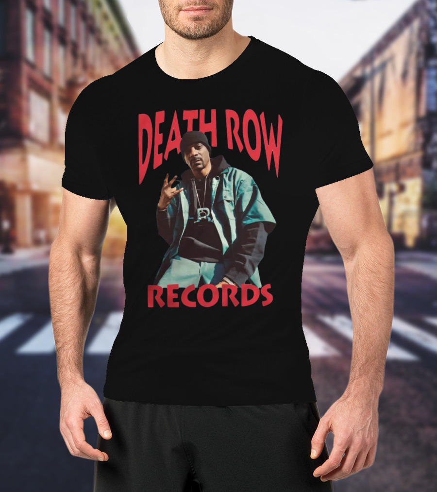 Death Row Records Crooks And Castles West Side Snoop T-Shirt