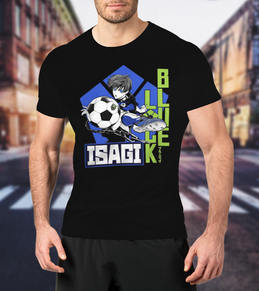 Crunchyroll Store Bluelock Isagi Soccer Star T-Shirt