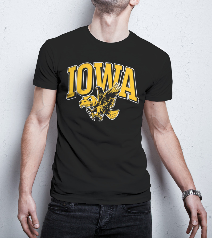 Homefield Apparel Iowa The Hawk Vintage T-Shirt