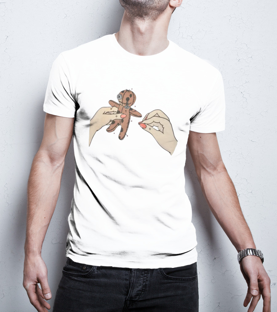 Xplr Shop Voodoo Doll Stitching Hands T-Shirt