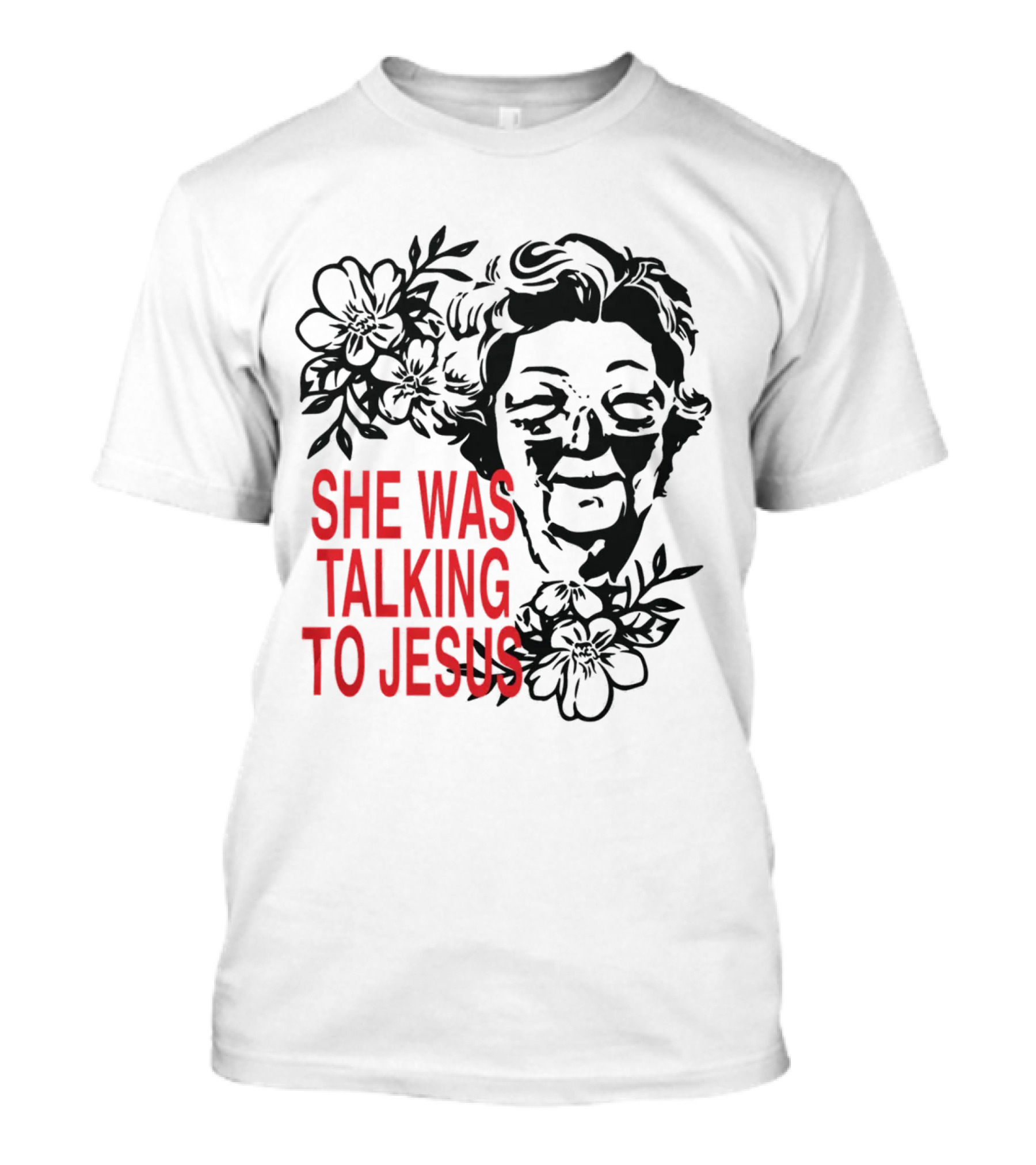 She Was Talking To Jesus Brandon Lake Merch T-Shirt